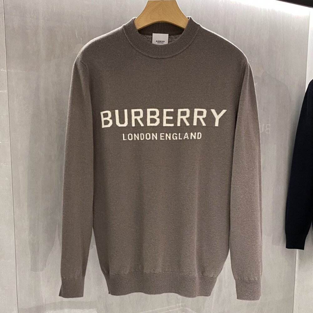 Burberry Brown Classical Pattern Sweaters - image 1